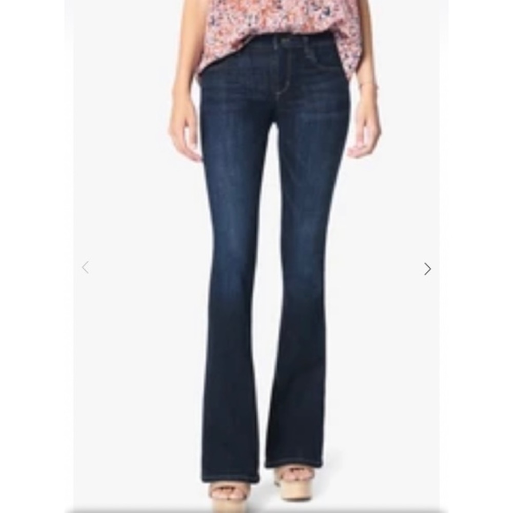 Joe’s Jeans The Honey Dark Blue Wash Bootcut Blue Denim Jeans